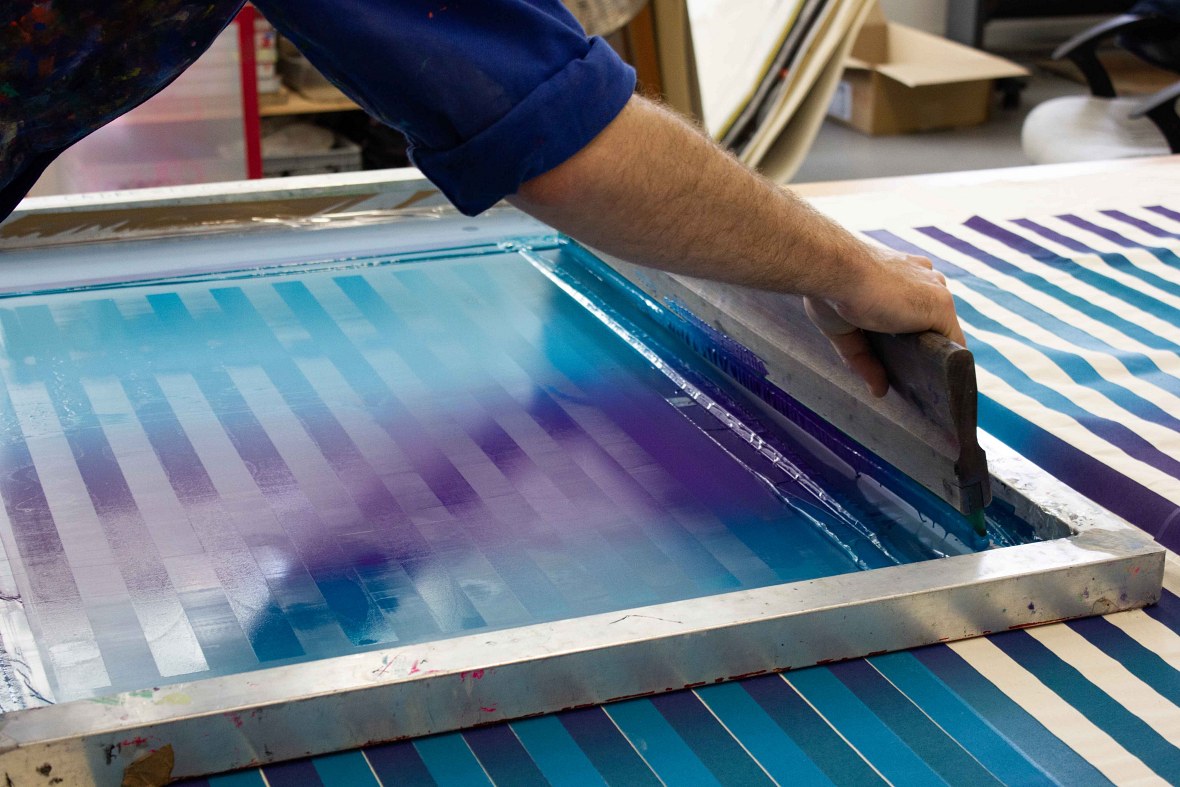impression tapisserie sérigraphie