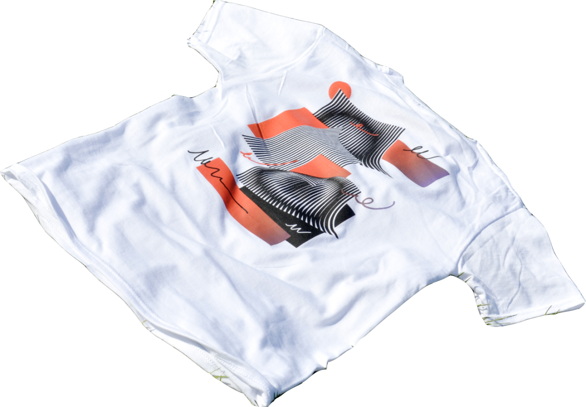T-shirt « Cosmos » sérigraphié
